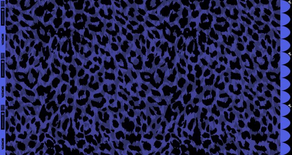French Terry Thorsten Berger Monsta, Leo, blau